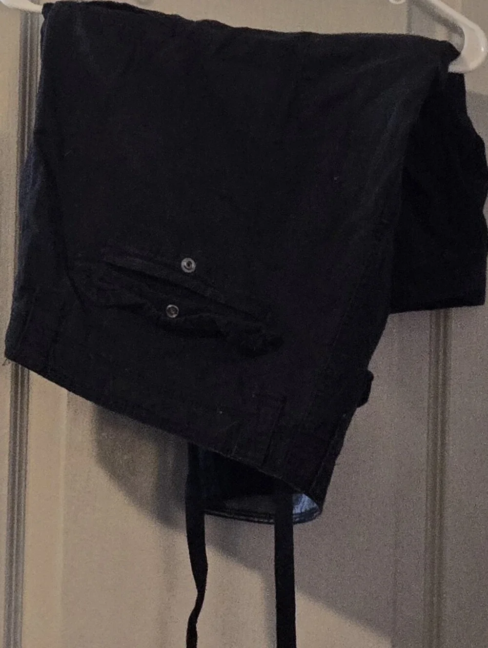 American Fighter Style Men's Black Cargo Pants - Casual Utility Style